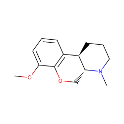 COc1cccc2c1OC[C@@H]1[C@@H]2CCCN1C ZINC000027756533