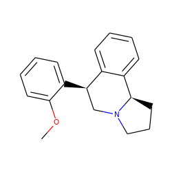 COc1ccccc1[C@@H]1CN2CCC[C@@H]2c2ccccc21 ZINC000026674022