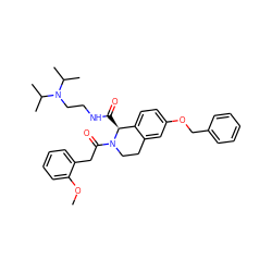 COc1ccccc1CC(=O)N1CCc2cc(OCc3ccccc3)ccc2[C@@H]1C(=O)NCCN(C(C)C)C(C)C ZINC000028336404