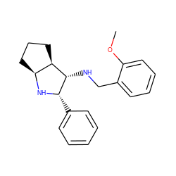 COc1ccccc1CN[C@@H]1[C@H](c2ccccc2)N[C@H]2CCC[C@H]21 ZINC000022441173