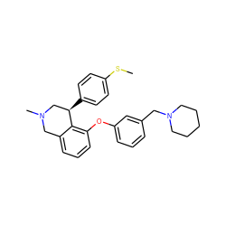 CSc1ccc([C@@H]2CN(C)Cc3cccc(Oc4cccc(CN5CCCCC5)c4)c32)cc1 ZINC000028827066