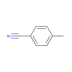 Cc1ccc(C#N)cc1 ZINC000001696575