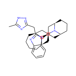 Cc1nc(Cc2nc3ccccc3n2[C@@H]2C[C@@H]3CCC[C@H](C2)N3[C@H]2C[C@H]3CCCC[C@H](C3)C2)n[nH]1 ZINC000473236465