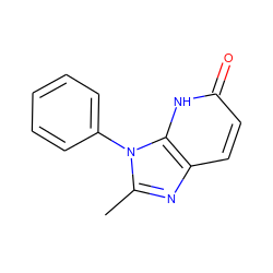 Cc1nc2ccc(=O)[nH]c2n1-c1ccccc1 ZINC000118265748