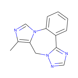 Cc1ncn2c1Cn1ncnc1-c1ccccc1-2 ZINC000034604991