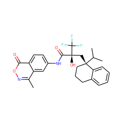 Cc1noc(=O)c2ccc(NC(=O)[C@@](O)(C[C@]3(C(C)C)CCCc4ccccc43)C(F)(F)F)cc12 ZINC000096236952