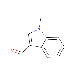 Cn1cc(C=O)c2ccccc21 ZINC000000158012