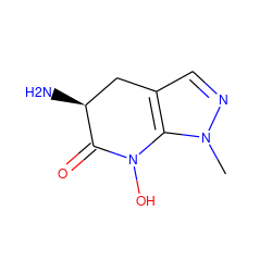 Cn1ncc2c1N(O)C(=O)[C@@H](N)C2 ZINC000095603138