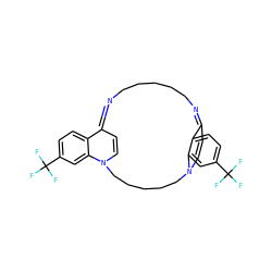 FC(F)(F)c1ccc2c(c1)N1C=CC2=NCCCCCN=C2C=CN(CCCCC1)c1cc(C(F)(F)F)ccc12 ZINC000377853466