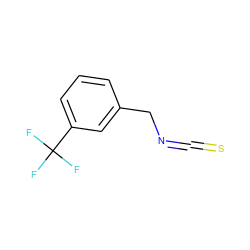 FC(F)(F)c1cccc(CN=C=S)c1 ZINC000019840552