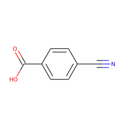 N#Cc1ccc(C(=O)O)cc1 ZINC000000331775