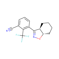 N#Cc1cccc(C2=NO[C@H]3CCCC[C@H]23)c1C(F)(F)F ZINC000095578429