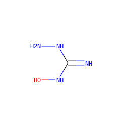 N=C(NN)NO ZINC000043278608