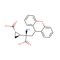 N[C@@](CC1c2ccccc2Oc2ccccc21)(C(=O)O)[C@H]1C[C@@H]1C(=O)O ZINC000006476166