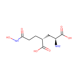 N[C@@H](C[C@@H](CCC(=O)NO)C(=O)O)C(=O)O ZINC000095596706