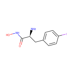 N[C@@H](Cc1ccc(I)cc1)C(=O)NO ZINC000006707114