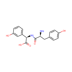 N[C@@H](Cc1ccc(O)cc1)C(=O)N[C@@H](C(=O)O)c1cccc(O)c1 ZINC000026725514