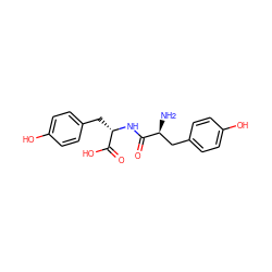 N[C@@H](Cc1ccc(O)cc1)C(=O)N[C@@H](Cc1ccc(O)cc1)C(=O)O ZINC000002004481