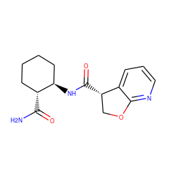 NC(=O)[C@@H]1CCCC[C@H]1NC(=O)[C@H]1COc2ncccc21 ZINC001772631121