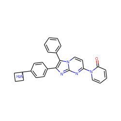 NC1(c2ccc(-c3nc4nc(-n5ccccc5=O)ccn4c3-c3ccccc3)cc2)CCC1 ZINC000224707866