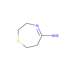 NC1=NCCSCC1 ZINC000026579932