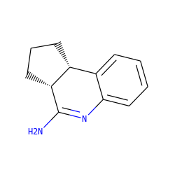 NC1=Nc2ccccc2[C@H]2CCC[C@@H]12 ZINC000000007731