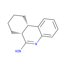 NC1=Nc2ccccc2[C@H]2CCCC[C@@H]12 ZINC000000024092