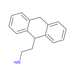 NCCC1c2ccccc2Cc2ccccc21 ZINC000027723689