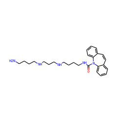 NCCCCNCCCNCCCCNC(=O)N1c2ccccc2C=Cc2ccccc21 ZINC000028705549