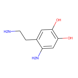 NCCc1cc(O)c(O)cc1N ZINC000005161609