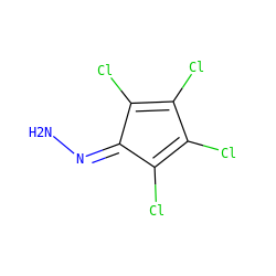 NN=C1C(Cl)=C(Cl)C(Cl)=C1Cl ZINC000001715123