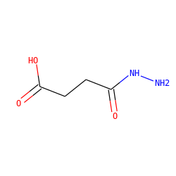 NNC(=O)CCC(=O)O ZINC000001700248