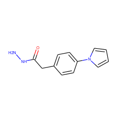 NNC(=O)Cc1ccc(-n2cccc2)cc1 ZINC000027881356