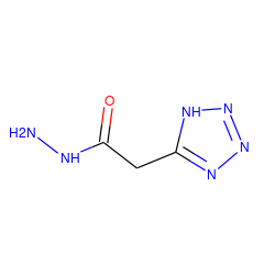 NNC(=O)Cc1nnn[nH]1 ZINC000090613053