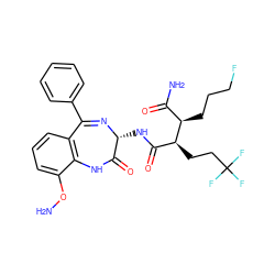 NOc1cccc2c1NC(=O)[C@@H](NC(=O)[C@H](CCC(F)(F)F)[C@H](CCCF)C(N)=O)N=C2c1ccccc1 ZINC001772642297