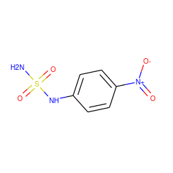 NS(=O)(=O)Nc1ccc([N+](=O)[O-])cc1 ZINC000013488098