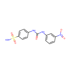 NS(=O)(=O)c1ccc(NC(=O)Nc2cccc([N+](=O)[O-])c2)cc1 ZINC000064746413