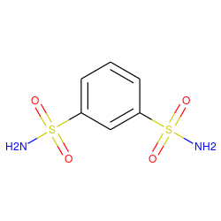 NS(=O)(=O)c1cccc(S(N)(=O)=O)c1 ZINC000002165129