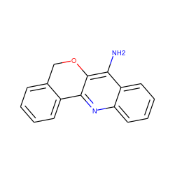 Nc1c2c(nc3ccccc13)-c1ccccc1CO2 ZINC000026578007