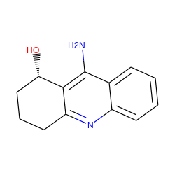 Nc1c2c(nc3ccccc13)CCC[C@@H]2O ZINC000000003711