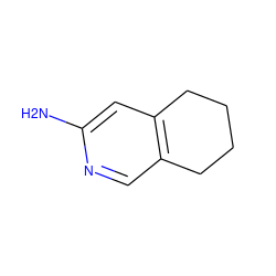 Nc1cc2c(cn1)CCCC2 ZINC000014982163