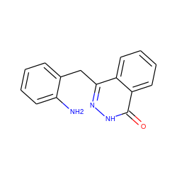 Nc1ccccc1Cc1n[nH]c(=O)c2ccccc12 ZINC000115170750