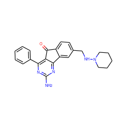 Nc1nc(-c2ccccc2)c2c(n1)-c1cc(CNN3CCCCC3)ccc1C2=O ZINC000049066425