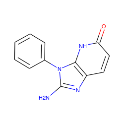 Nc1nc2ccc(=O)[nH]c2n1-c1ccccc1 ZINC000068198027