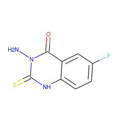 Nn1c(=S)[nH]c2ccc(F)cc2c1=O ZINC000207151126