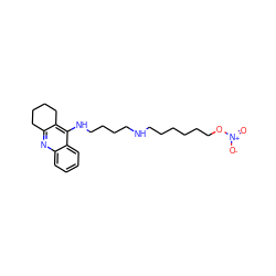 O=[N+]([O-])OCCCCCCNCCCCNc1c2c(nc3ccccc13)CCCC2 ZINC000029135794