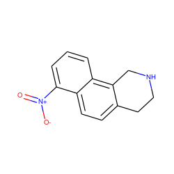 O=[N+]([O-])c1cccc2c3c(ccc12)CCNC3 ZINC000028712984