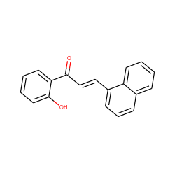 O=C(/C=C/c1cccc2ccccc12)c1ccccc1O ZINC000005549057