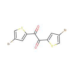 O=C(C(=O)c1cc(Br)cs1)c1cc(Br)cs1 ZINC000013671725