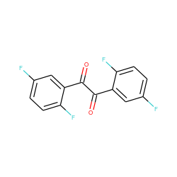 O=C(C(=O)c1cc(F)ccc1F)c1cc(F)ccc1F ZINC000028713887